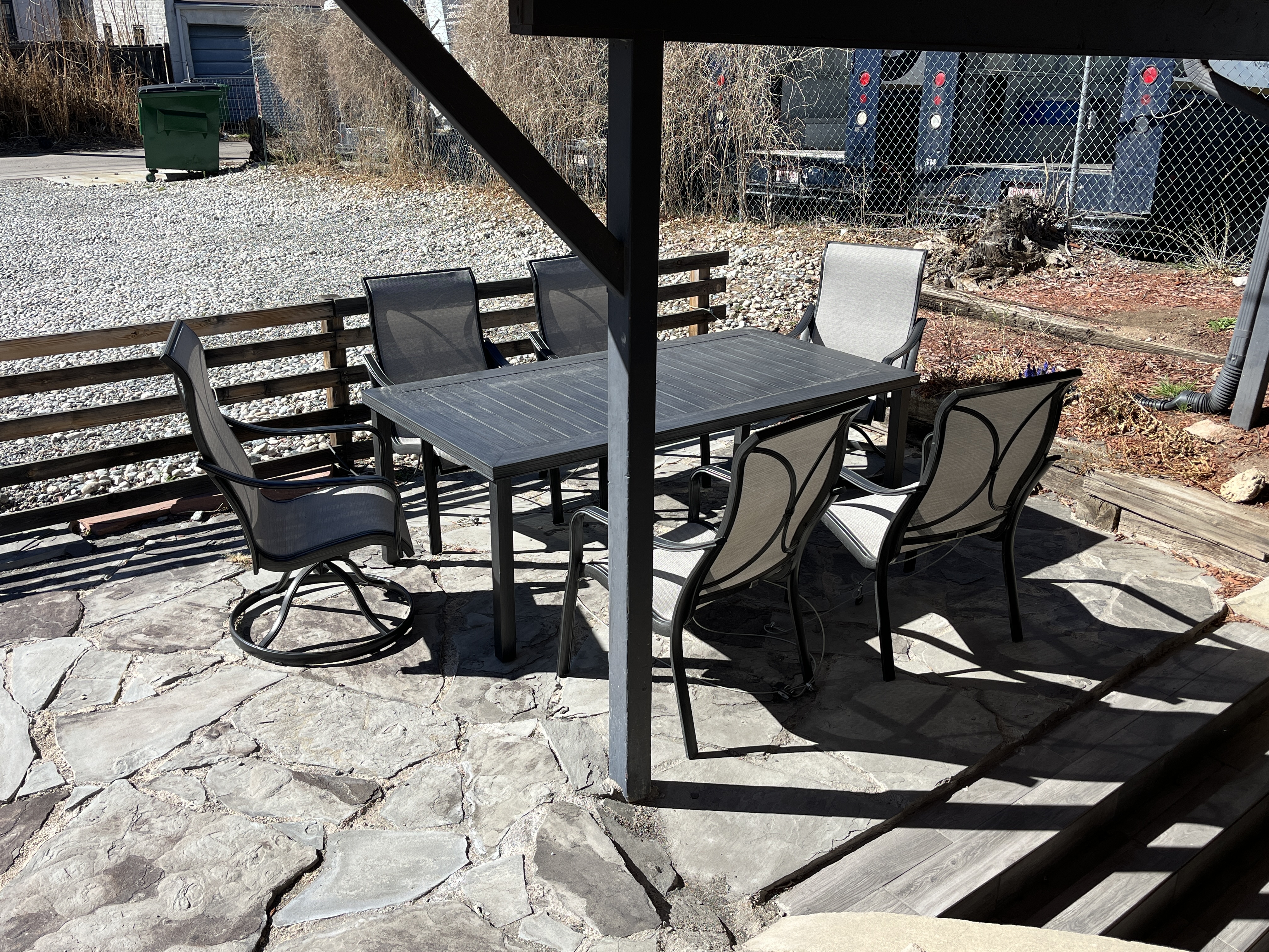 Dairy Hills back patio